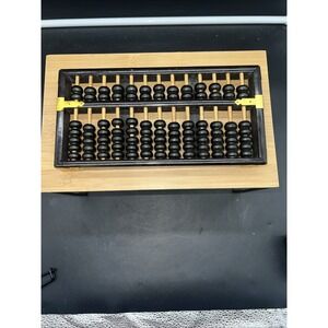 Vintage  People Republic of China Abacus 11 Rows Long 77 Beads